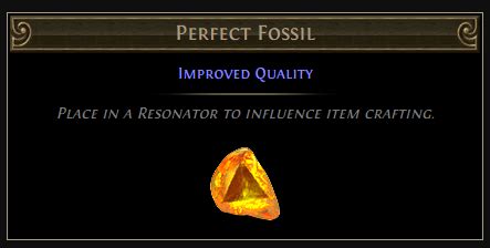perfect fossil poe